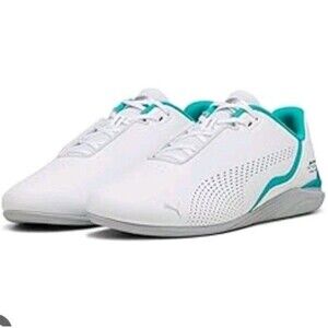 PUMA MERCEDES AMG DRIFT CAT DECIMA WHITE F1 DRIVING RACING SNEAKER SHOES
